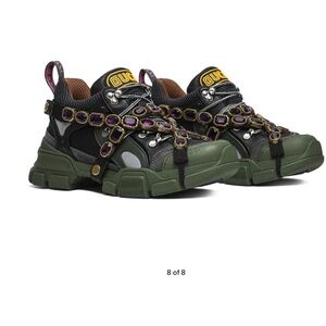 Gucci brand new Fastrek Crystal